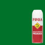 Spray proalac esmalte laca al poliuretano verde prado ral 6001